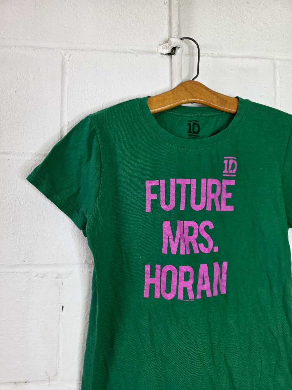 y2k Femi Millennial Nostalgiacore "Future Mrs. Horan" One Direction Baby Tee
